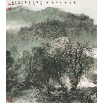 李湘树/摩挲数尺河边柳