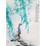门前弯弯一条河
