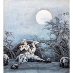 横笛吹出明月来