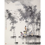 青竹溪畔